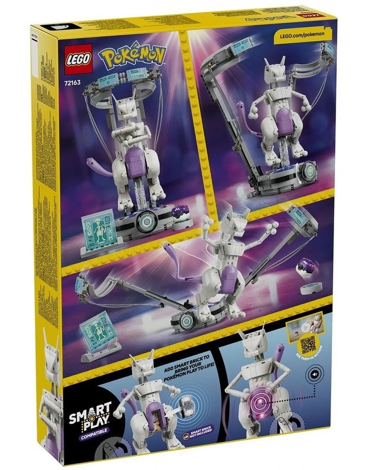 PRE-ORDER Pokémon Smart Play: Mewtwos Lab Break Toy Building Set 72163 image 7