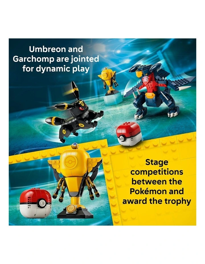 PRE-ORDER Pokémon SMART Play: Umbreon vs. Garchomp Championship Battle 72165 image 3