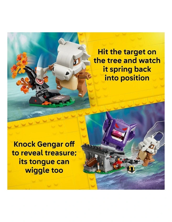 PRE_ORDER Pokémon Smart Play: Cubone and Gengars Spooky Showdown Building Set 72166 image 3