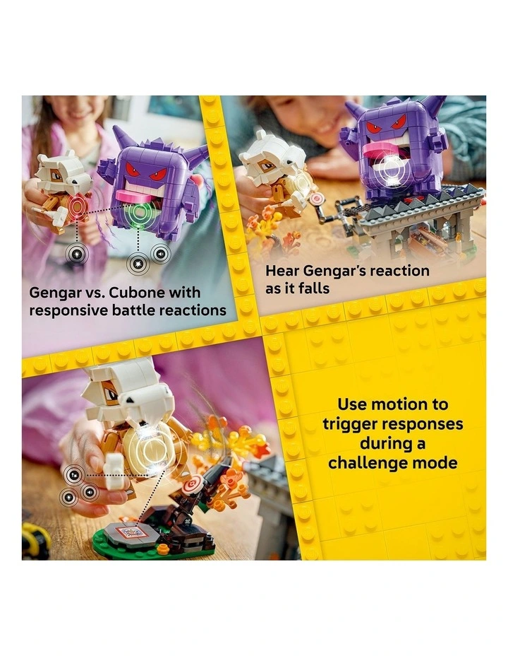 PRE_ORDER Pokémon Smart Play: Cubone and Gengars Spooky Showdown Building Set 72166 image 6