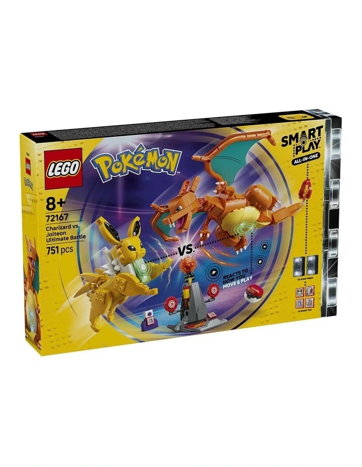 PRE-ORDER Pokémon Smart Play: Charizard vs. Jolteon Ultimate Battle 72167 image 1