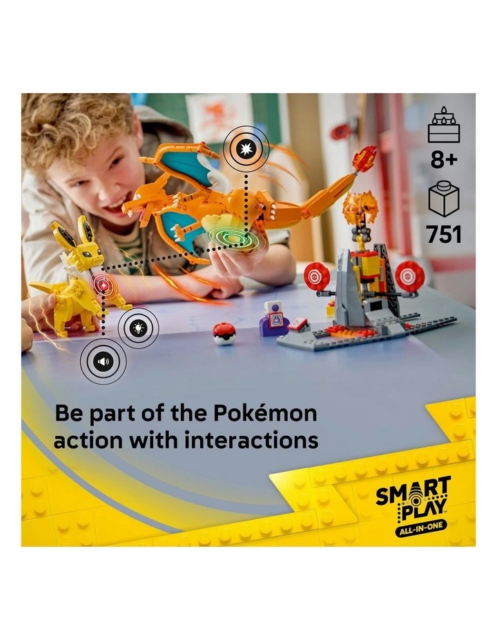 PRE-ORDER Pokémon Smart Play: Charizard vs. Jolteon Ultimate Battle 72167 image 2