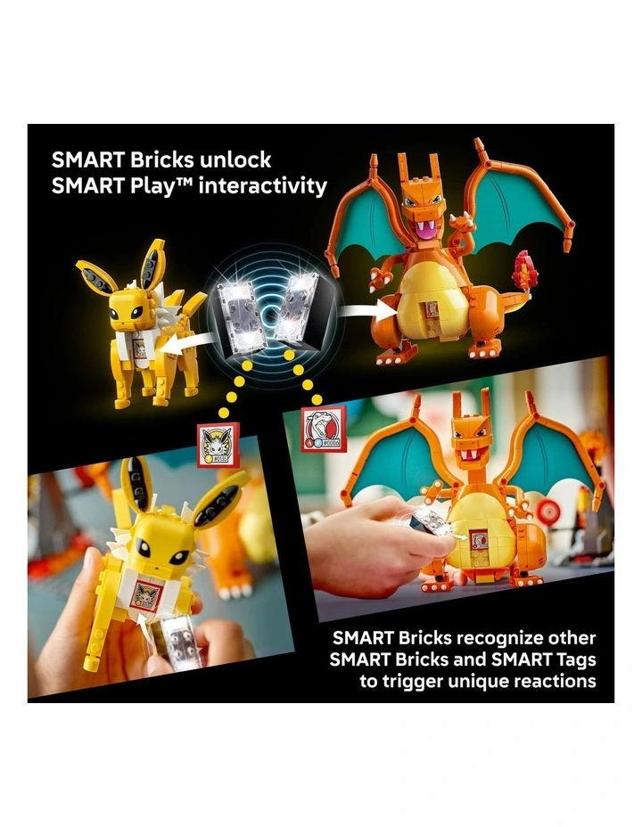 PRE-ORDER Pokémon Smart Play: Charizard vs. Jolteon Ultimate Battle 72167 image 4