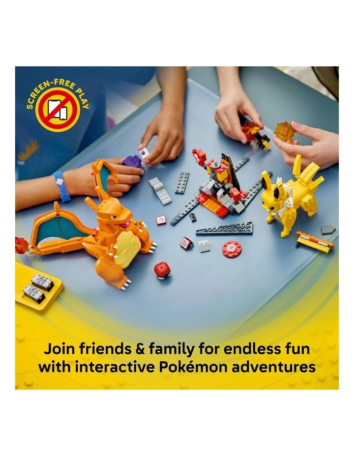 PRE-ORDER Pokémon Smart Play: Charizard vs. Jolteon Ultimate Battle 72167 image 6