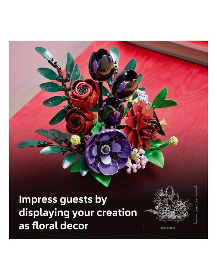 Botanicals Dark Flower Arrangement 11513 image 6