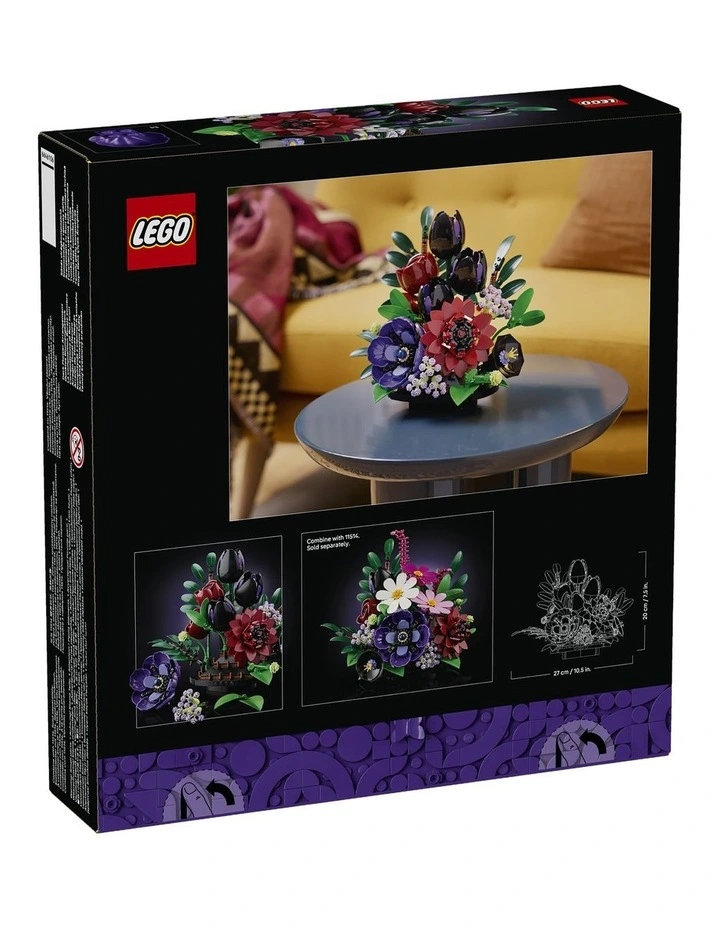 Botanicals Dark Flower Arrangement 11513 image 7