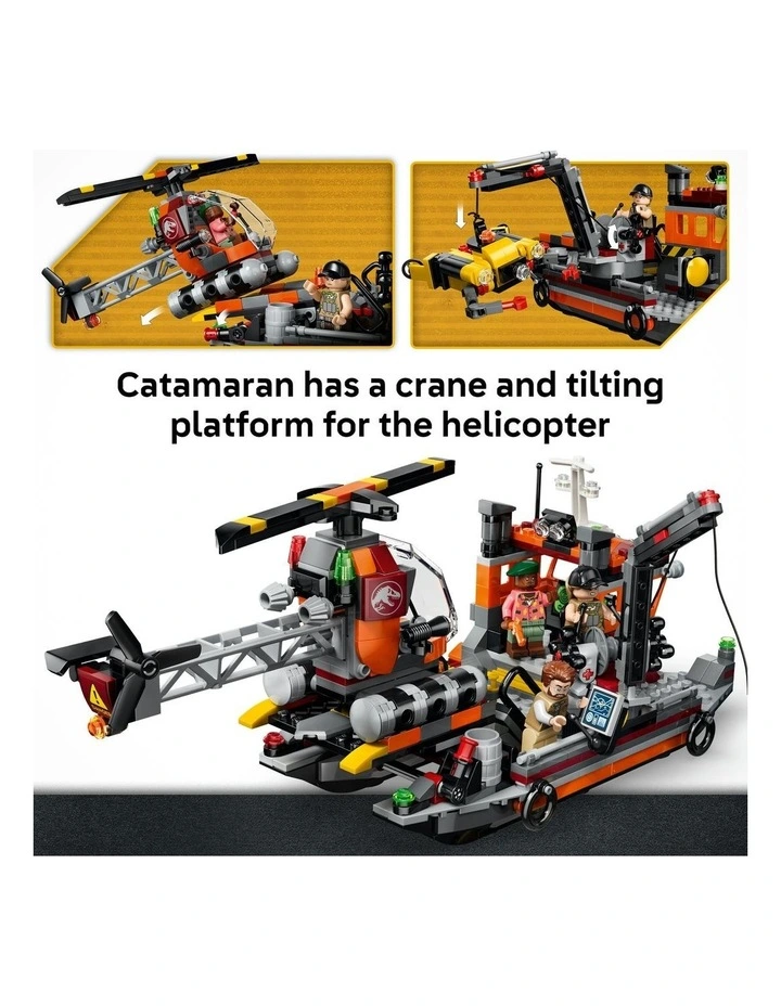 Jurassic World Mosasaurus Dinosaur Boat Attack 77983 image 3