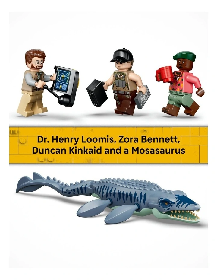 Jurassic World Mosasaurus Dinosaur Boat Attack 77983 image 5