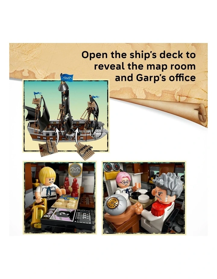ONE PIECE Garp's Marine Battleship 75646 image 3