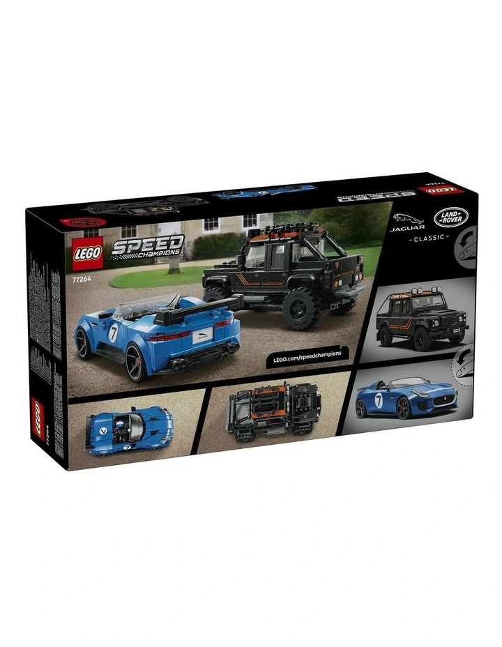 Speed Champions Jaguar Project 7 & Land Rover Defender 77264 image 7