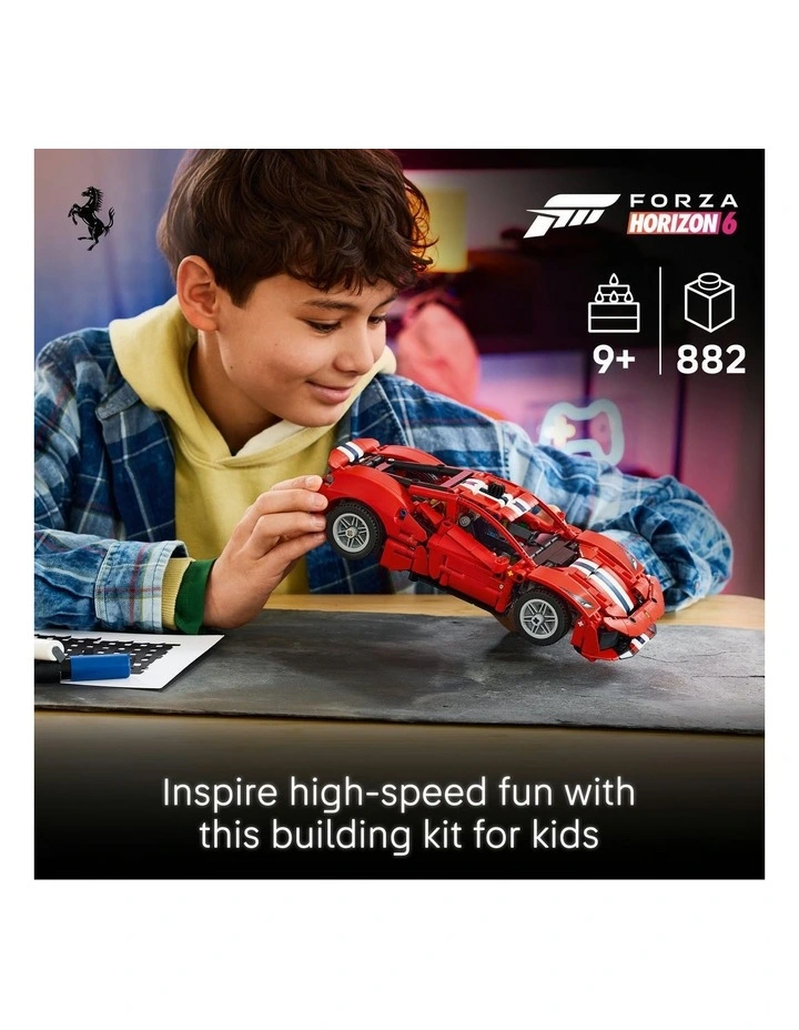 Technic Ferrari 488 PISTA Car (42235) image 2
