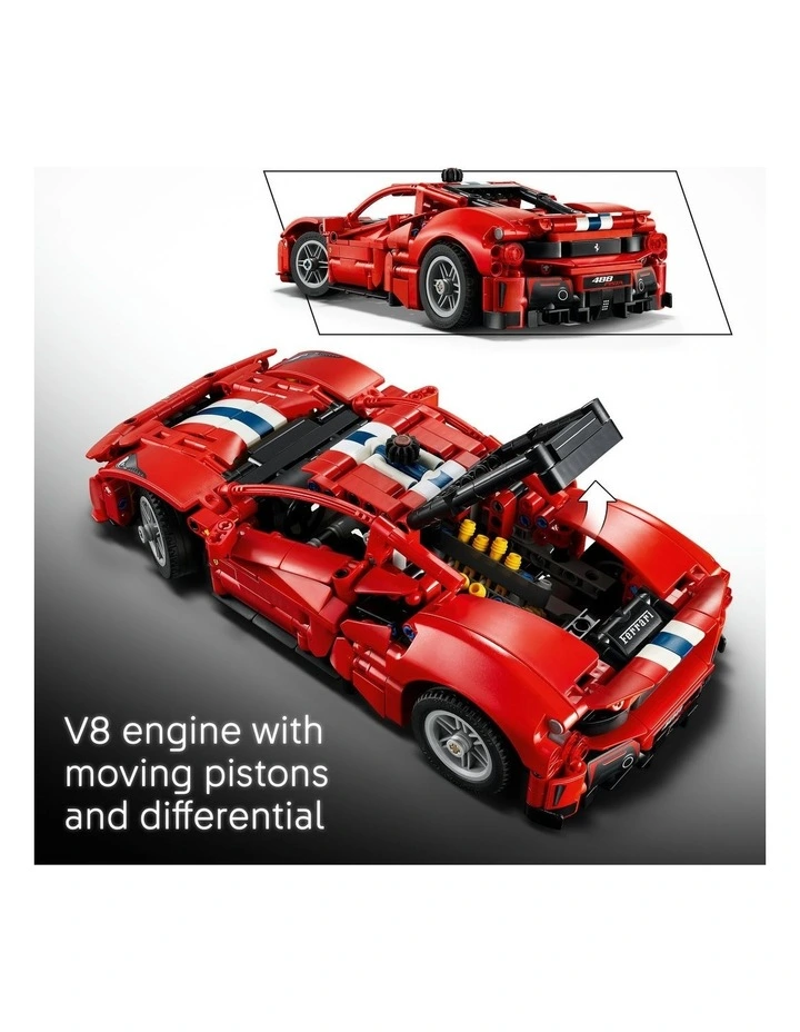 Technic Ferrari 488 PISTA Car (42235) image 3