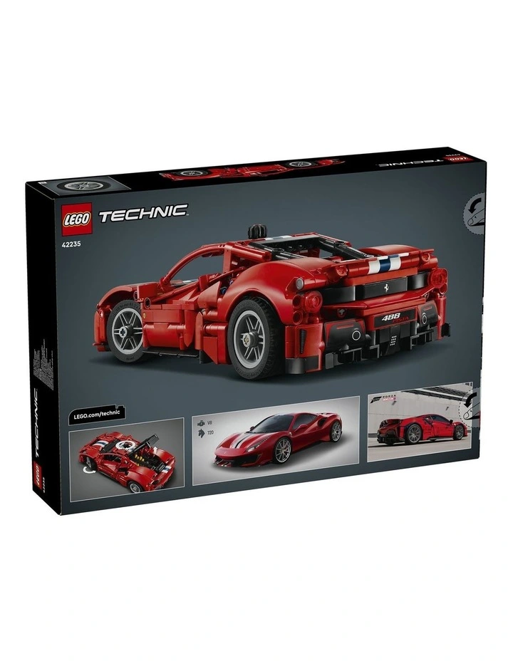 Technic Ferrari 488 PISTA Car (42235) image 7