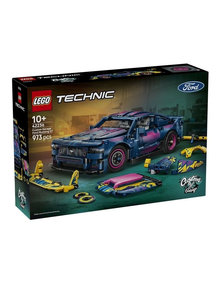 Technic Custom Garage Ford Mustang GT Car 42236 image 1