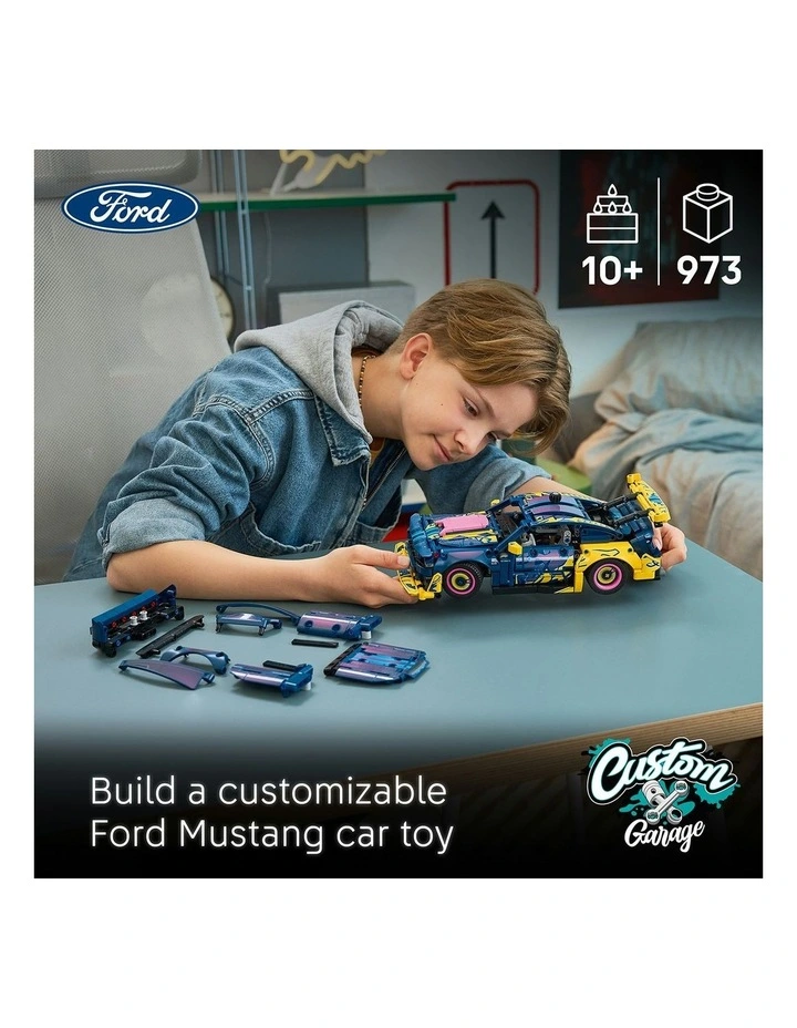 Technic Custom Garage Ford Mustang GT Car 42236 image 2