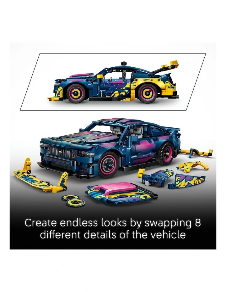 Technic Custom Garage Ford Mustang GT Car 42236 image 3