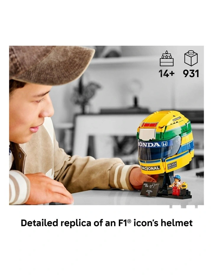 Editions Formula 1 Ayrton Senna Helmet 43024 image 2