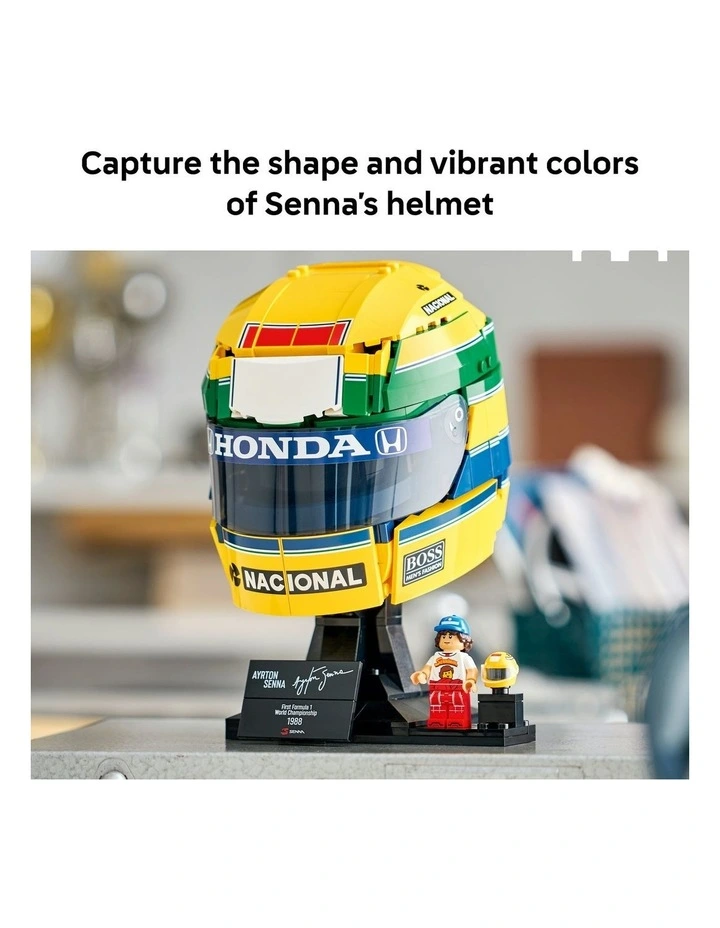 Editions Formula 1 Ayrton Senna Helmet 43024 image 3