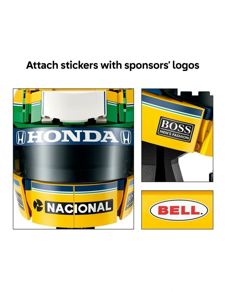 Editions Formula 1 Ayrton Senna Helmet 43024 image 4