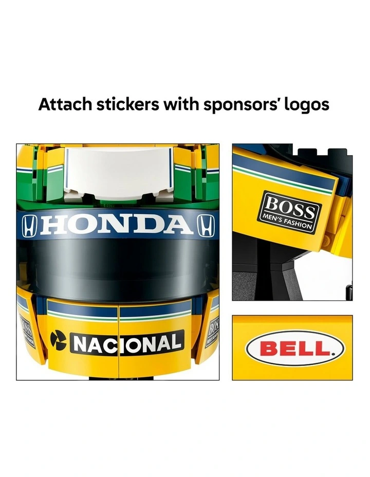 Editions Formula 1 Ayrton Senna Helmet 43024 image 4