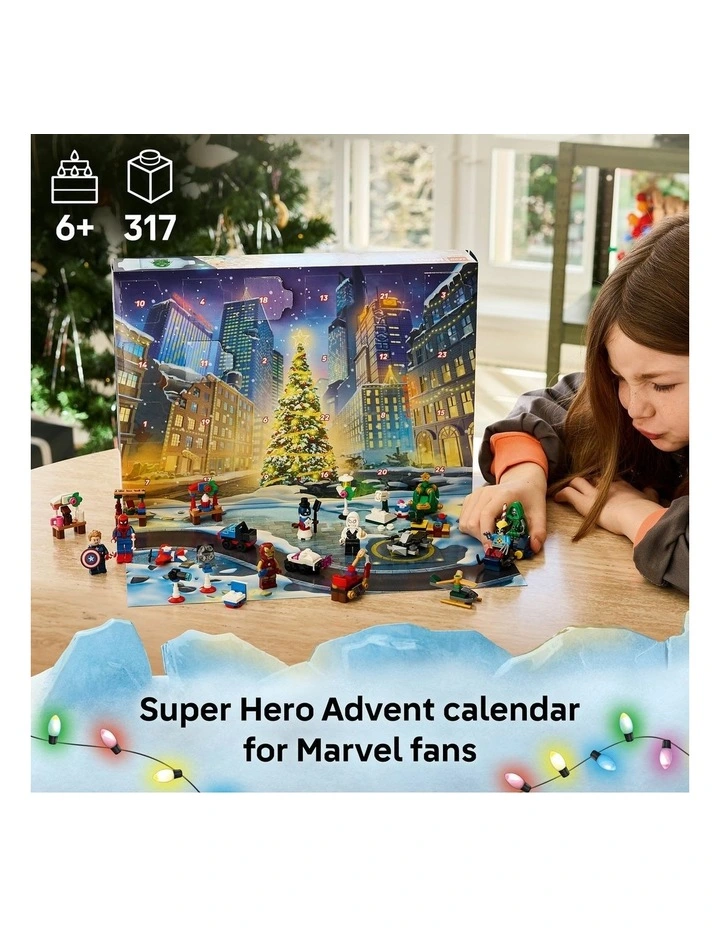 Super Heroes Marvel Advent Calendar 2026 76340 image 2