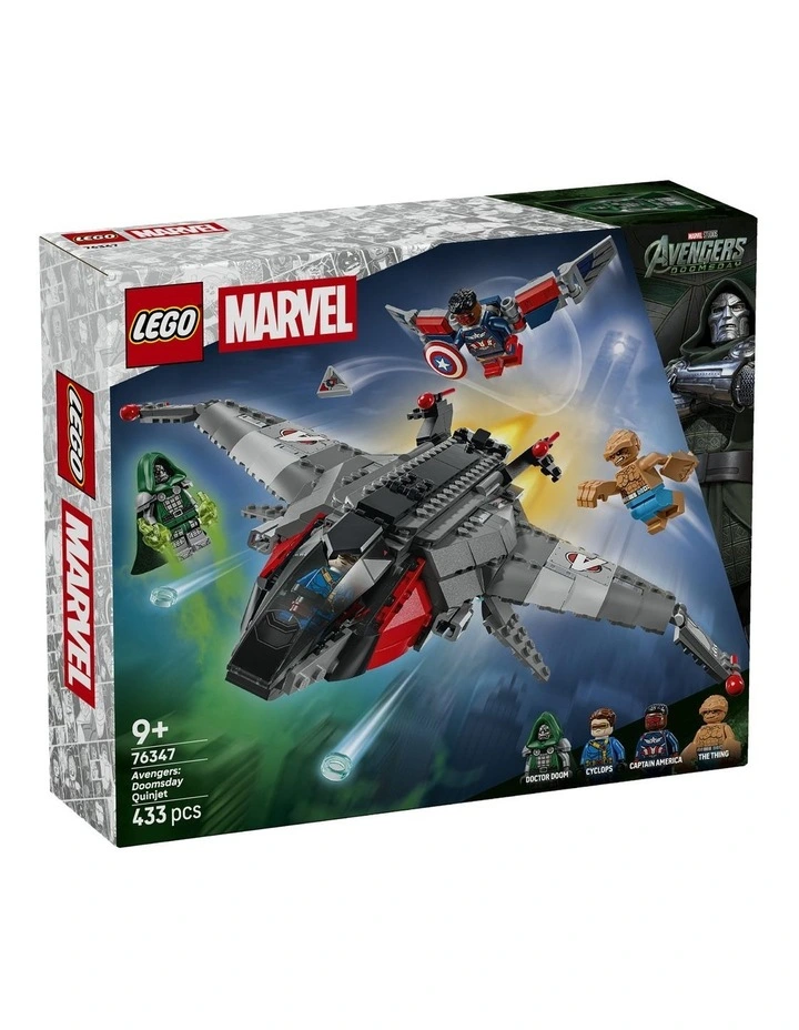 Super Heroes Marvel Avengers: Doomsday Quinjet 76347 image 1