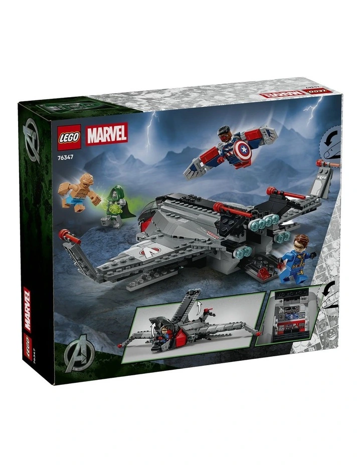 Super Heroes Marvel Avengers: Doomsday Quinjet 76347 image 7