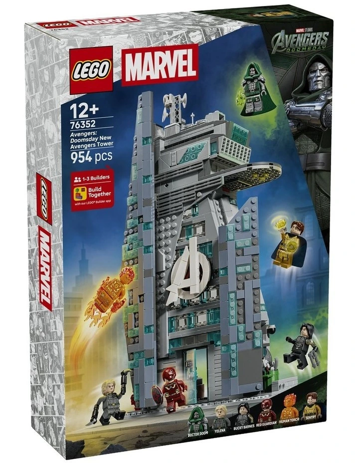 Super Heroes Marvel Avengers: Doomsday New Avengers Tower 76352 image 1