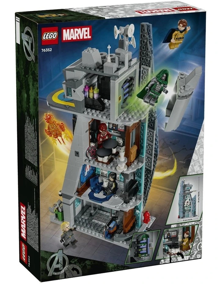 Super Heroes Marvel Avengers: Doomsday New Avengers Tower 76352 image 7