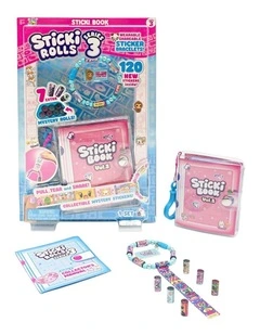 Sticki Rolls Sticki Book Pack Series 3