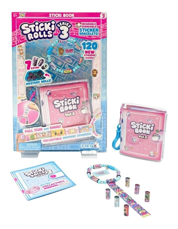 Sticki Rolls Sticki Book Pack Series 3 image 1