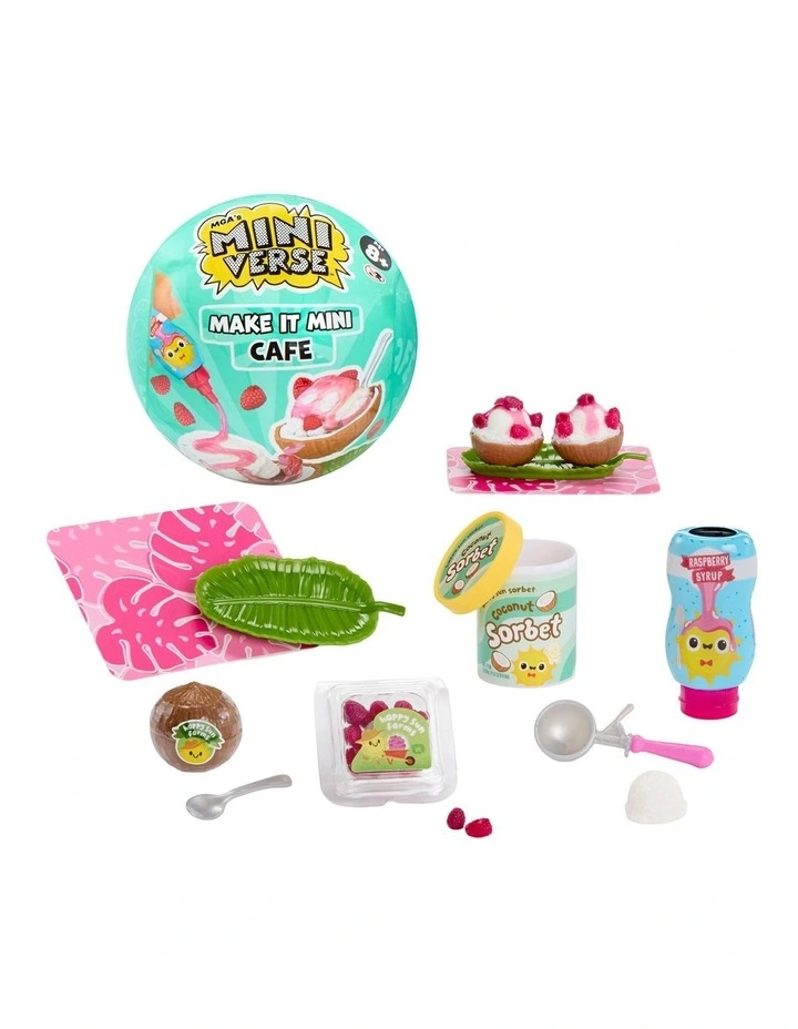 MGA's Make It Mini Foods Cafe Series 6 image 1