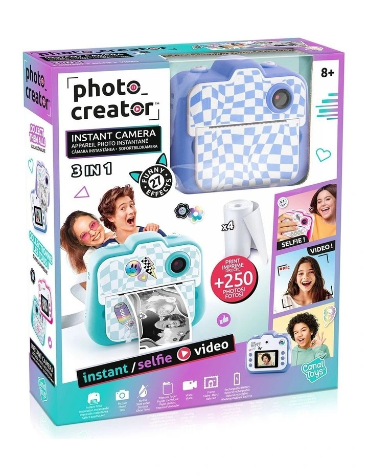 3 in 1 Photo Creator Instant Camera image 3