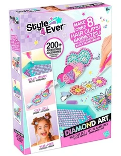 Diamond Art Hair Clips Set