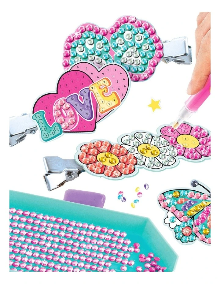 Diamond Art Hair Clips Set image 3
