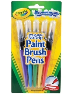 5 Paint Brush Pens