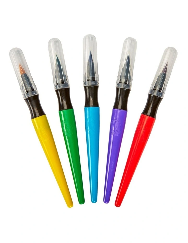 5 Paint Brush Pens image 3