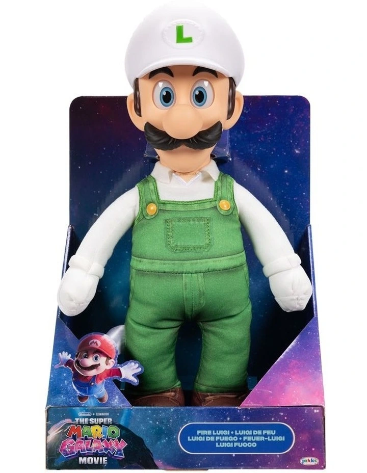 Movie 2 - Jumbo Roto Plush Luigi image 1