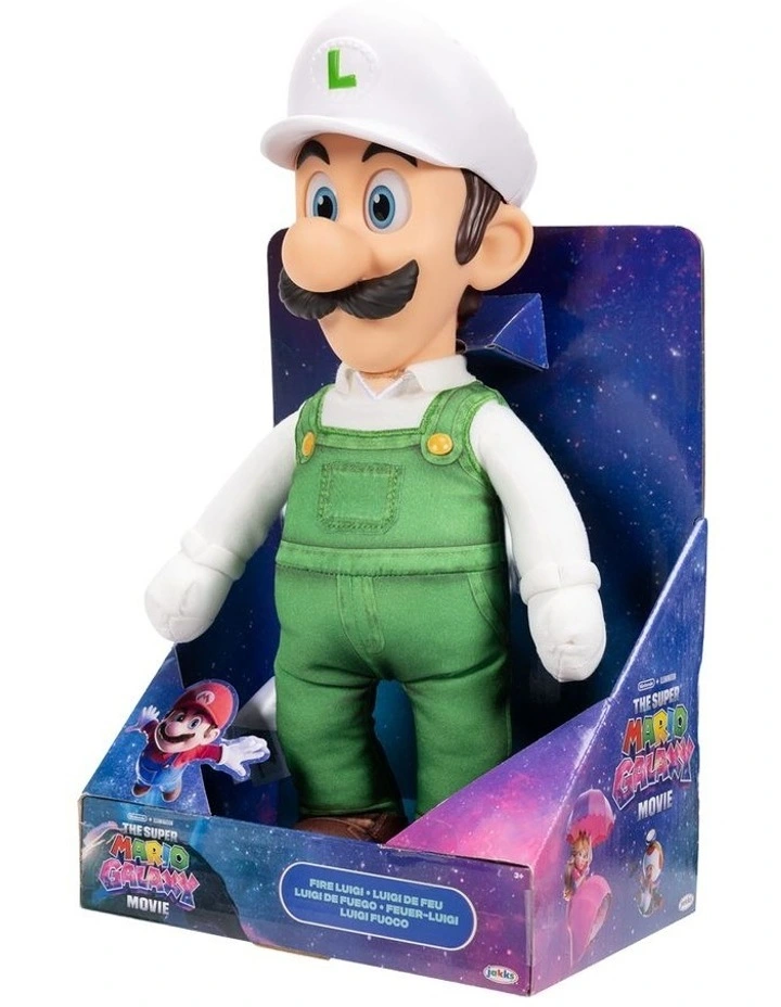 Movie 2 - Jumbo Roto Plush Luigi image 6