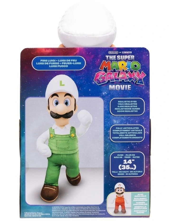 Movie 2 - Jumbo Roto Plush Luigi image 7