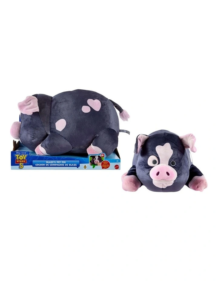 Pixar Blazes Pet Pig Feature Plush Doll image 1