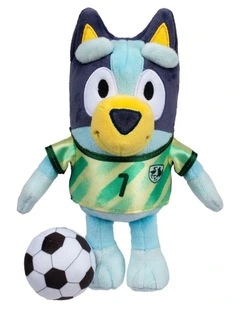 Plush Single Pk Soccer Bluey And Bingo