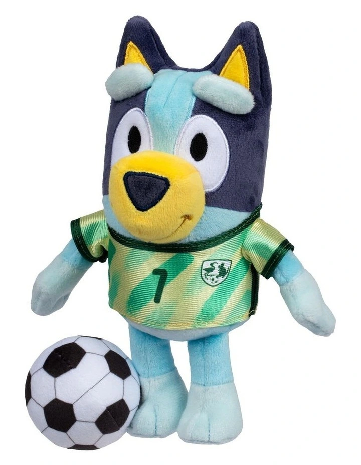 Plush Single Pk Soccer Bluey And Bingo image 2