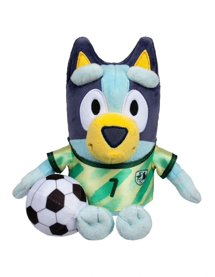 Plush Single Pk Soccer Bluey And Bingo image 3