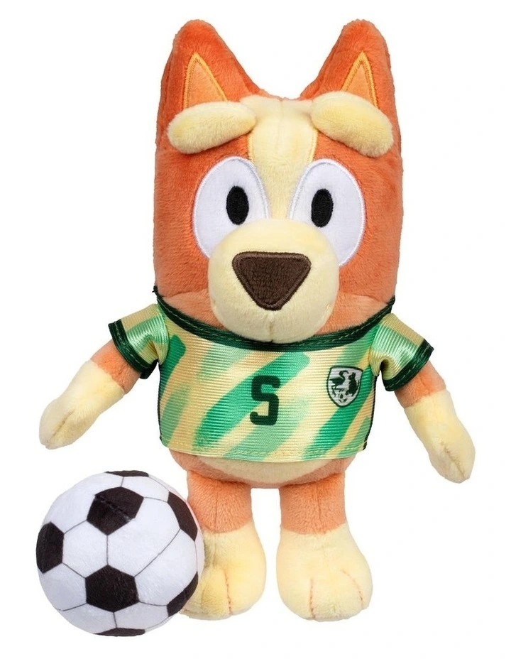Plush Single Pk Soccer Bluey And Bingo image 4