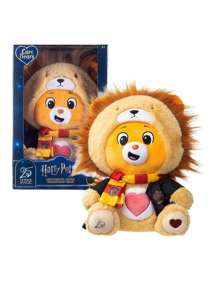 Care Bears Hoodie Plush - Tenderheart x Gryffindor image 1