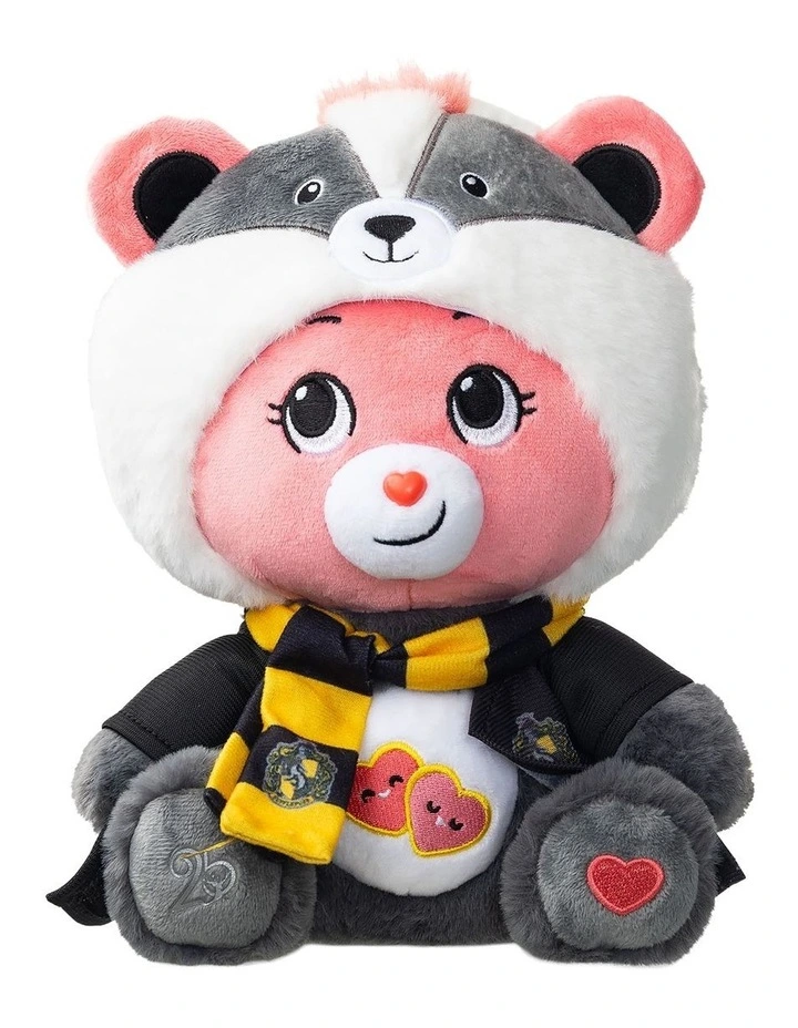 Care Bears Hoodie Plush - Love-a-Lot x Hufflepuff image 2