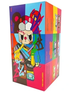 Rebel Bear Mystery Plush Collectible - Movable Bag Series