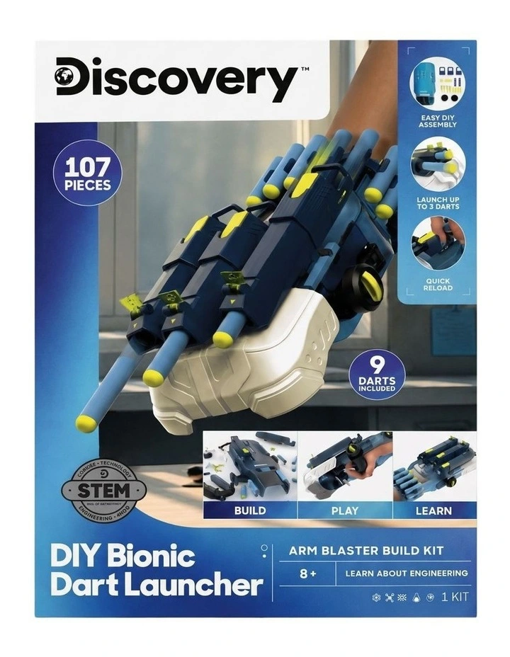 Discovery Toy DIY Bionic Hand Set with Dart Blaster image 3