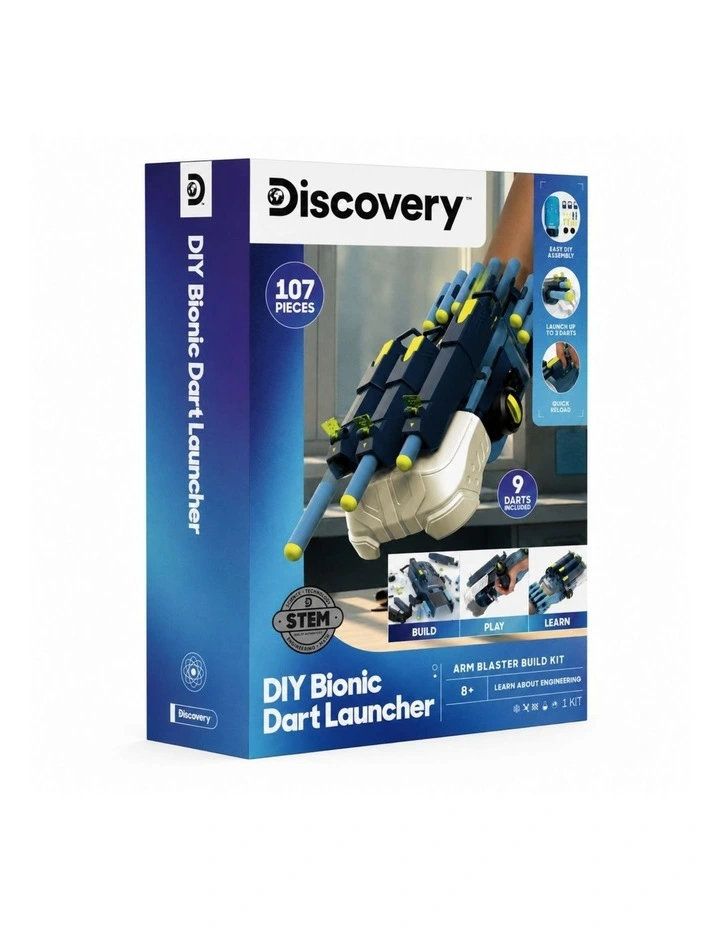 Discovery Toy DIY Bionic Hand Set with Dart Blaster image 4